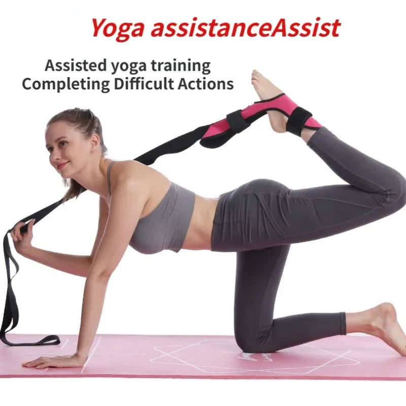 Yoga Leg Stretching Band Flexibility