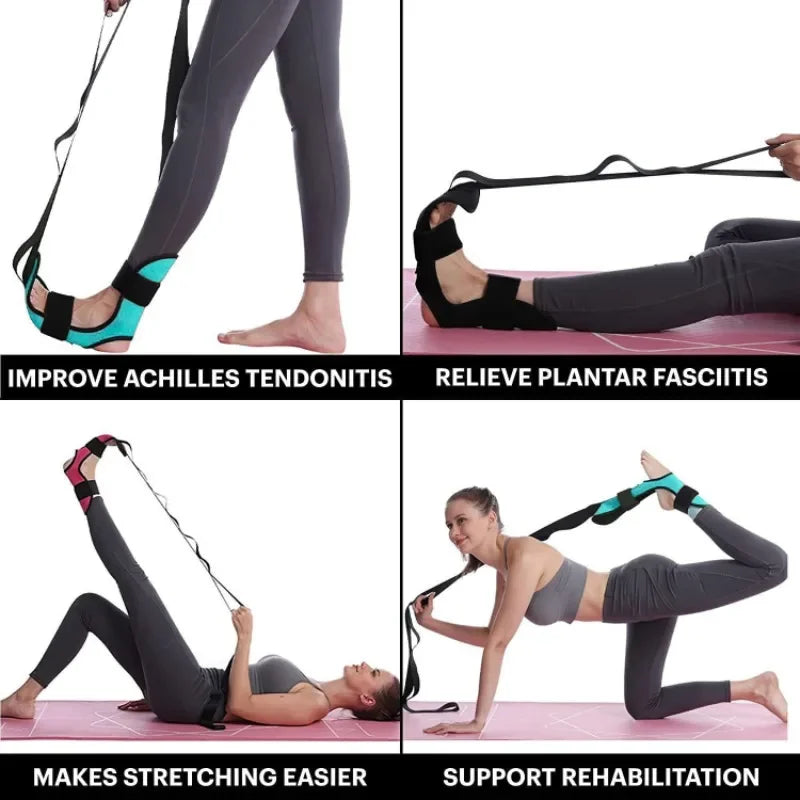Yoga Leg Stretching Band Flexibility